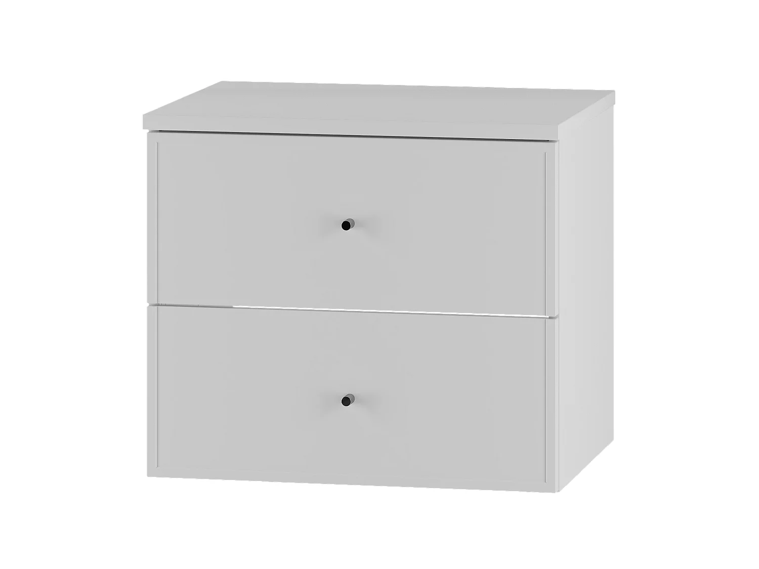 Ensemble blanc pour salle de bain 60 cm Armoire avec plateau Marco