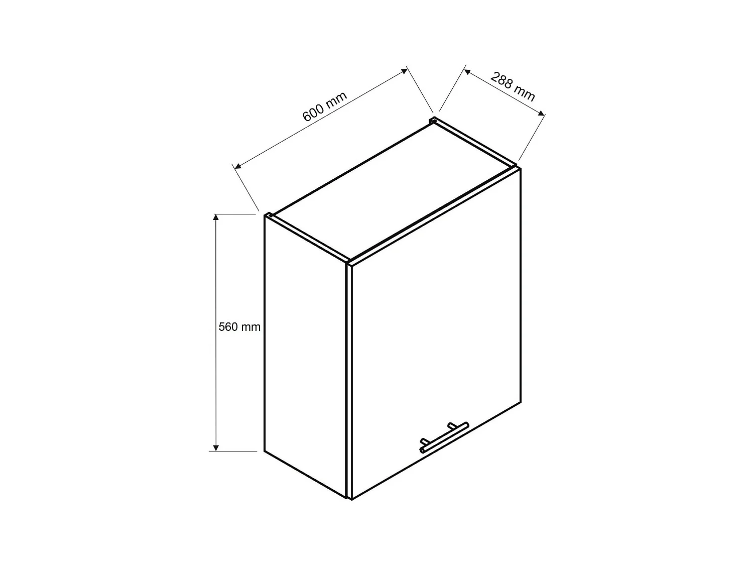 Cuisine Complète Fuzeta, un Tiroir, Chêne Nœuds Brun