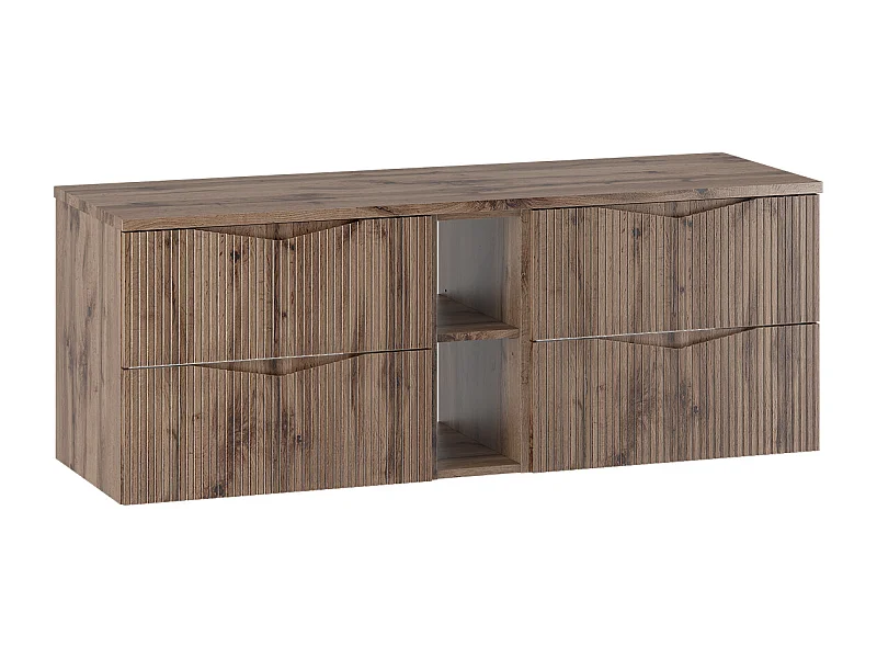 Mobile bagno senza lavabo Tao marrone 140cm