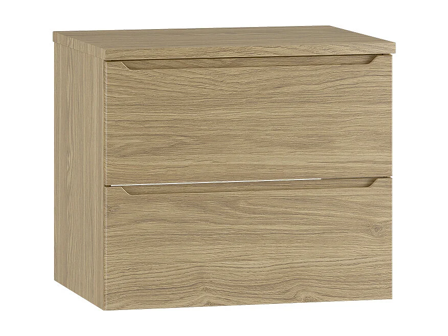 Meuble sous-vasque 60cm plan de toilette Viggo Bois