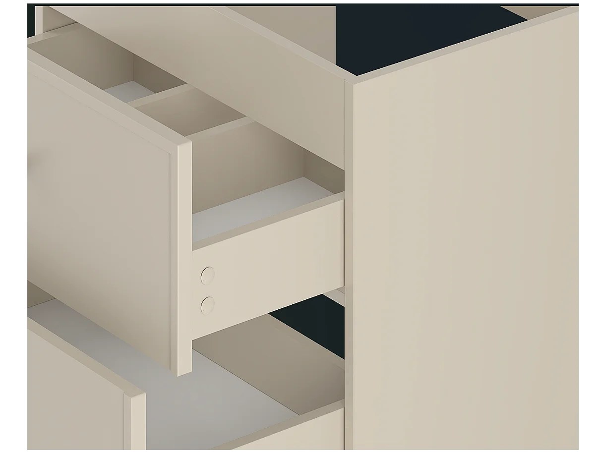 Ensemble de salle de bain en cachemire 60 cm Armoire avec plateau Marco