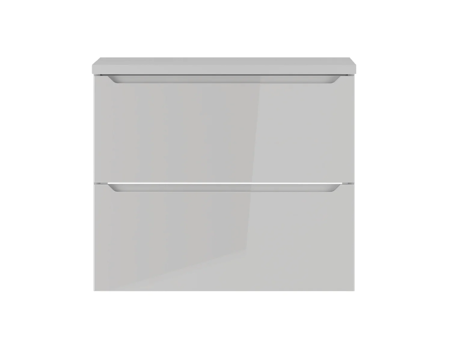 Ensemble blanc pour salle de bain 60 cm Armoire avec plateau Etna