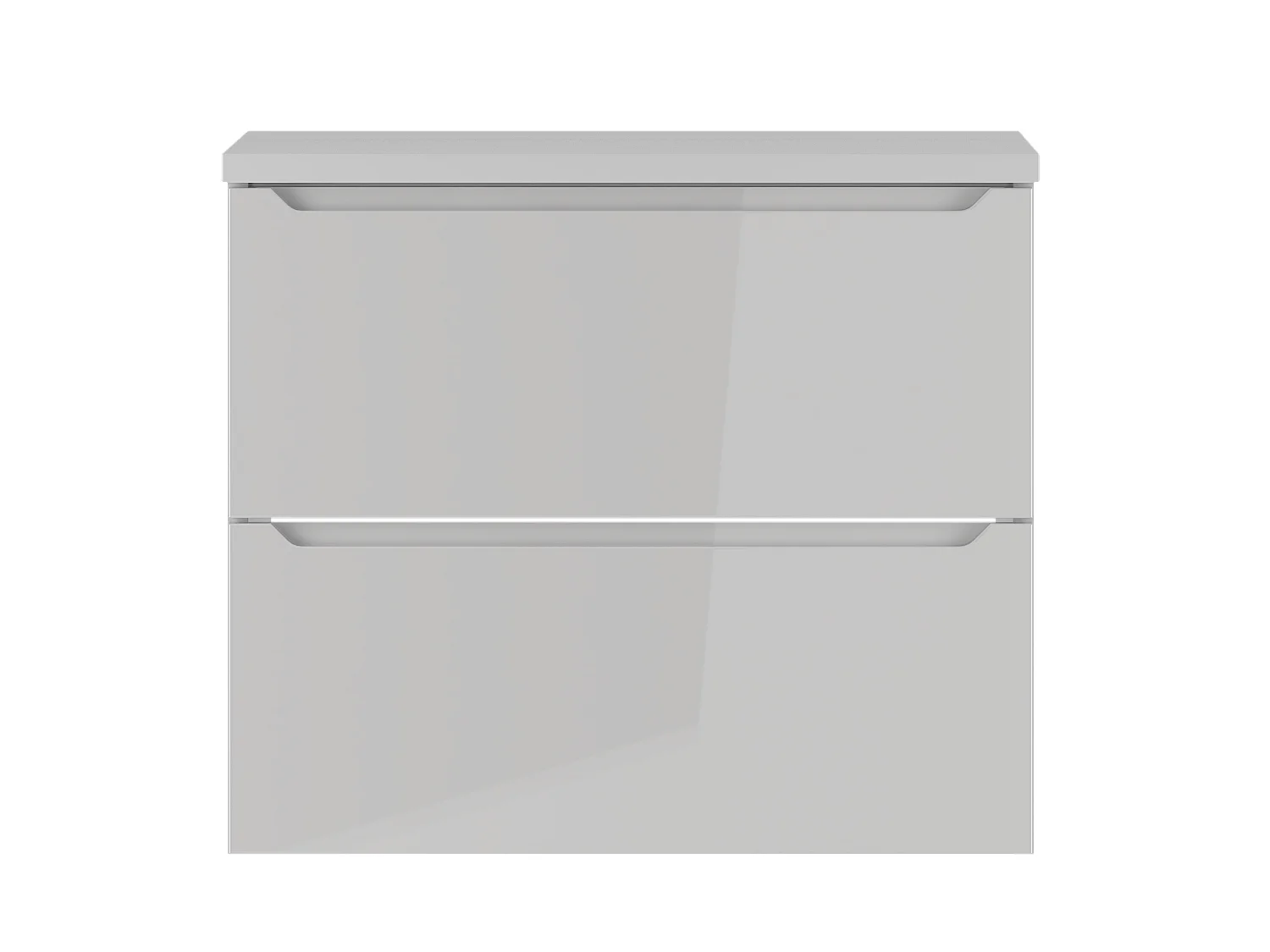 Ensemble blanc pour salle de bain 60 cm Armoire avec plateau Etna