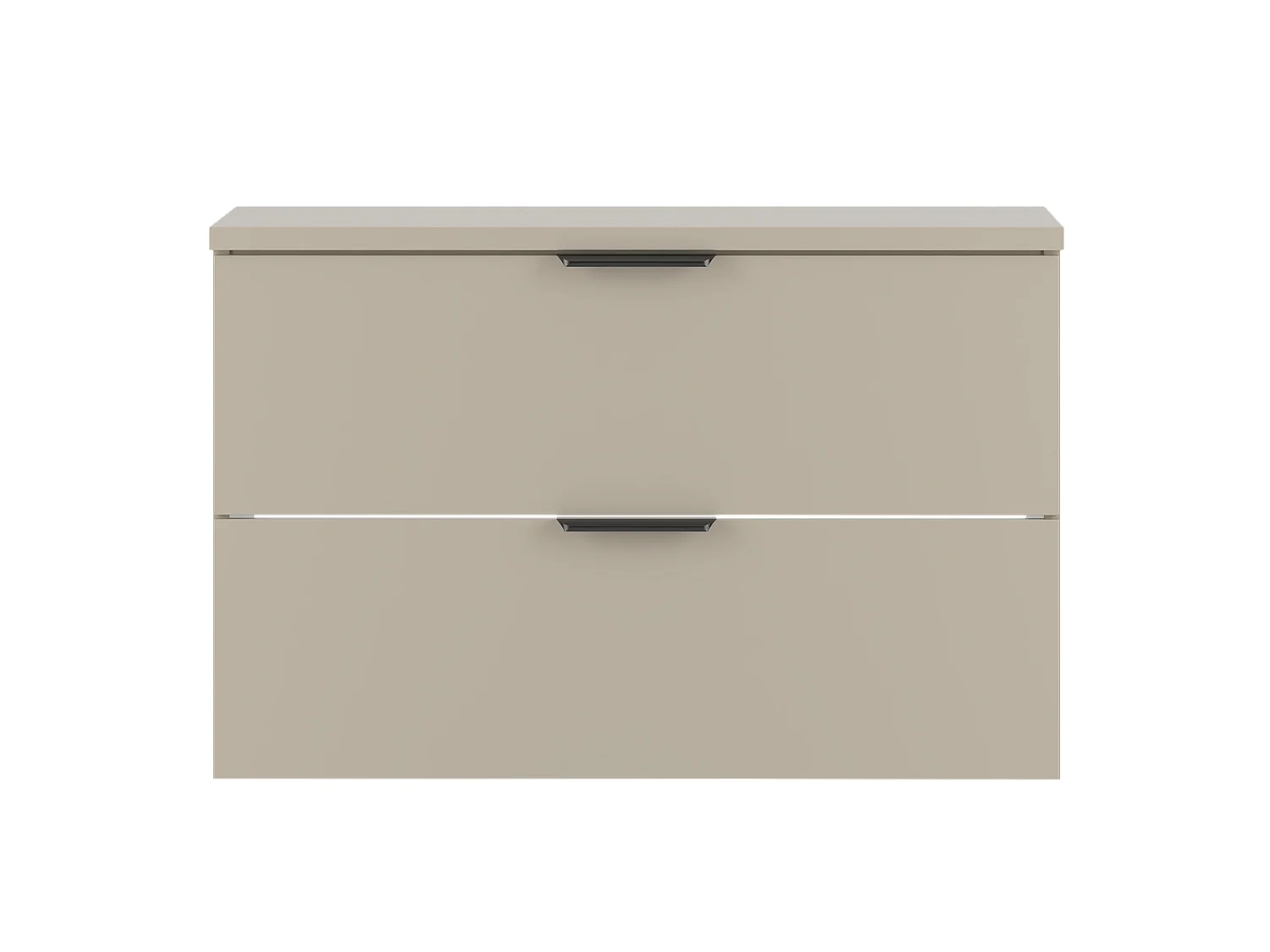 Ensemble de salle de bain en cachemire 80 cm Armoire avec plateau Pile