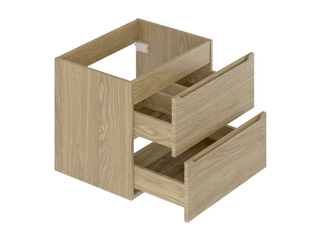 Meuble sous-vasque 120cm plan de toilette Viggo Bois