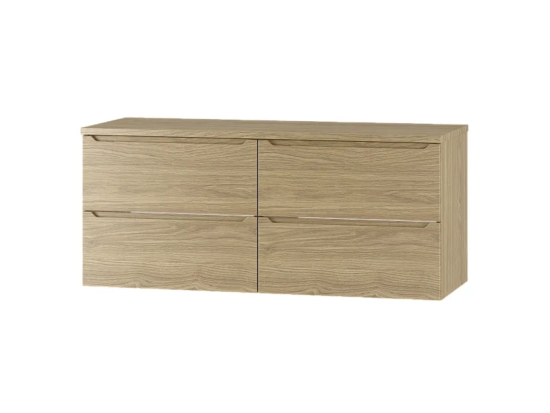 Mobile bagno senza lavabo Viggo marrone 120cm