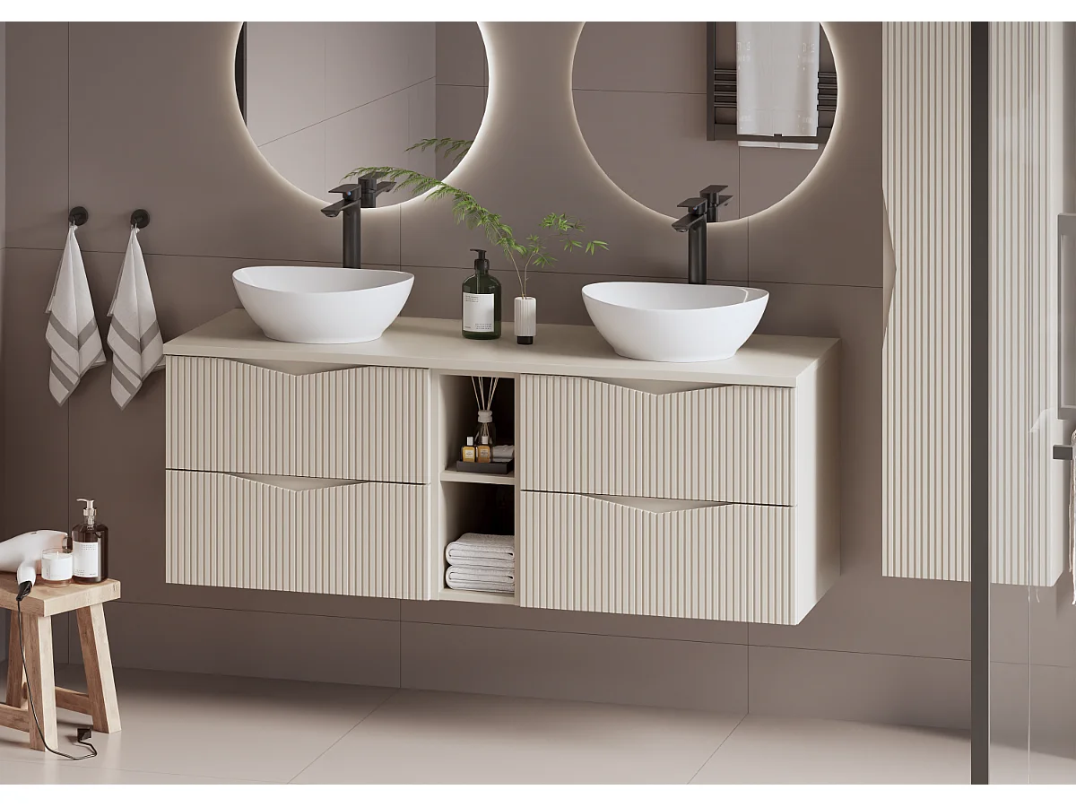 Meuble sous-vasque 60cm Tao Cachemire