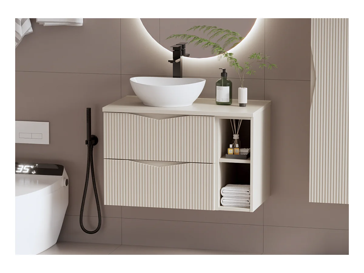 Meuble sous-vasque 60cm Tao Cachemire