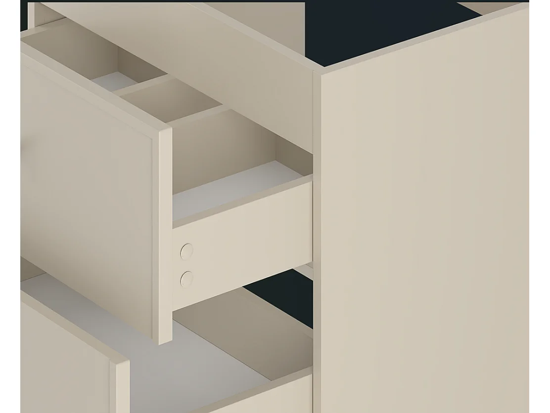 Ensemble de salle de bain en cachemire 80 cm Armoire avec plateau Marco