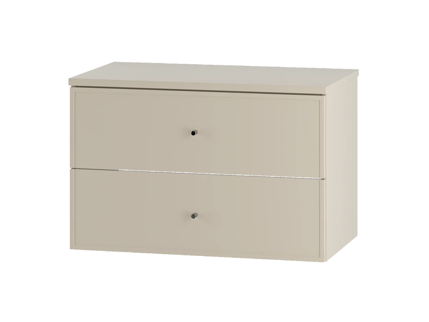 Ensemble de salle de bain en cachemire 80 cm Armoire avec plateau Marco