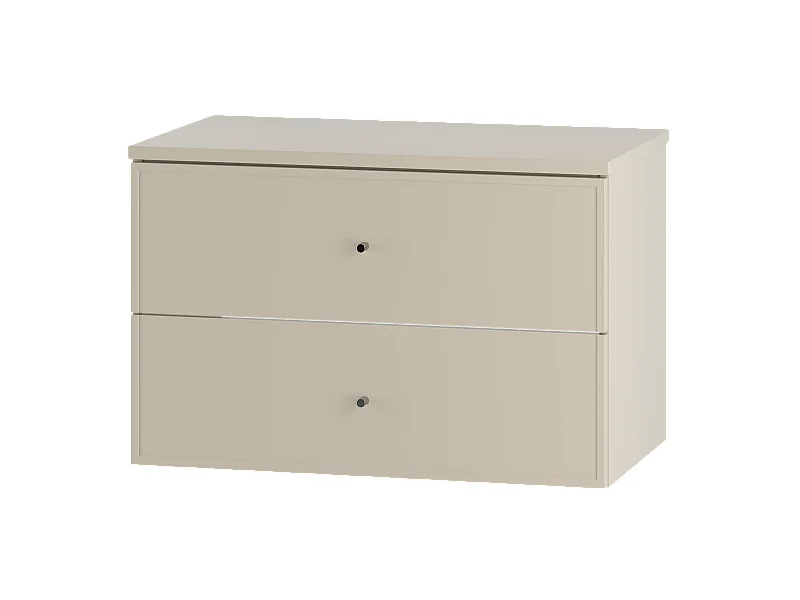 Ensemble de salle de bain en cachemire 80 cm Armoire avec plateau Marco