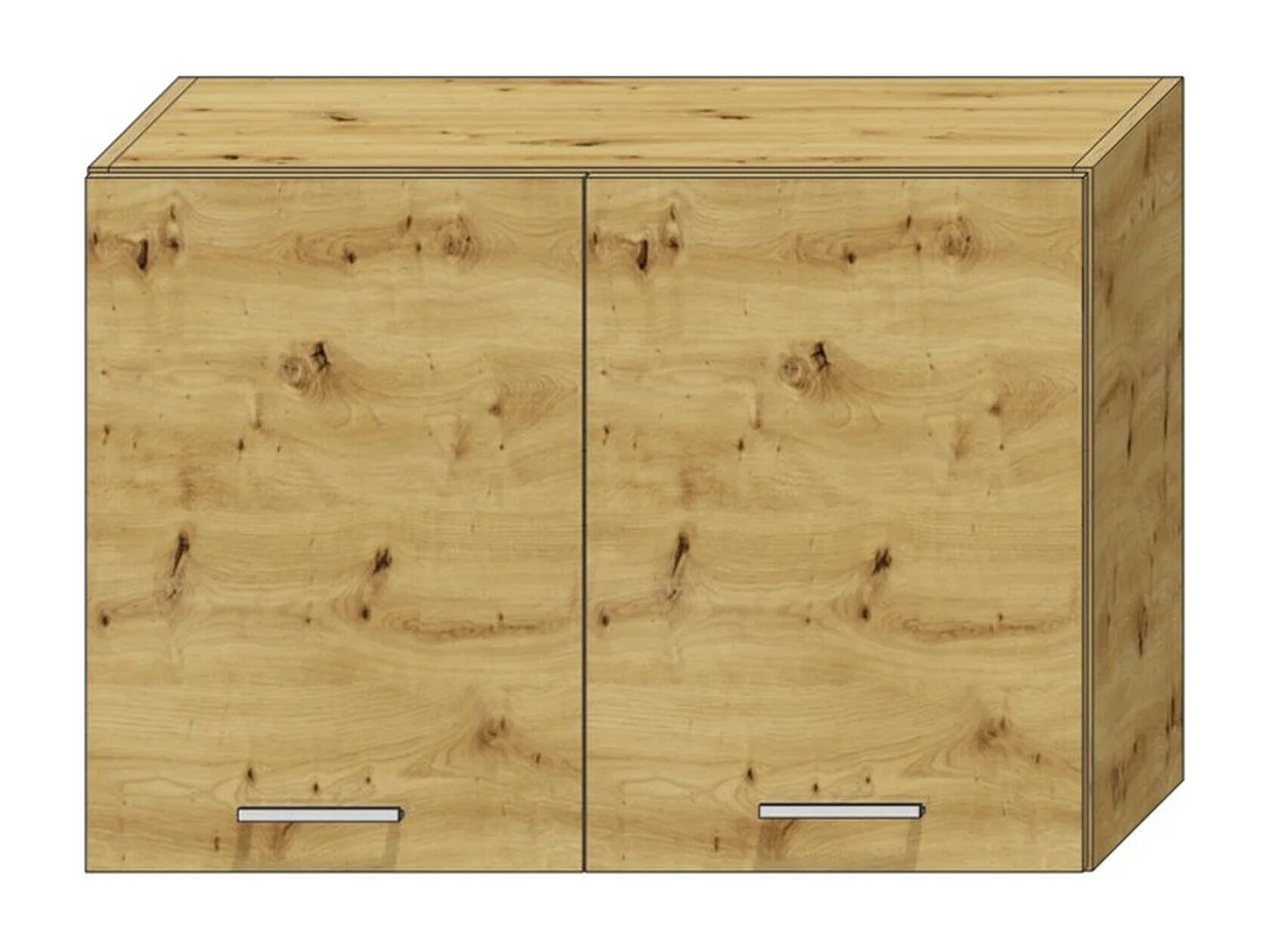 Cuisine Complète Faial, Modulable, Chêne Brun Noeuds