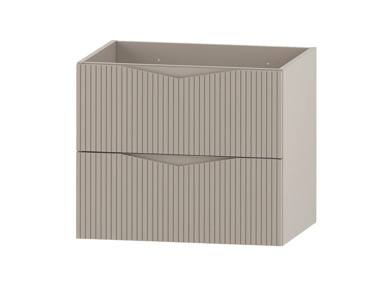 Meuble sous-vasque 140cm 2 niches plan de toilette Tao Cachemire