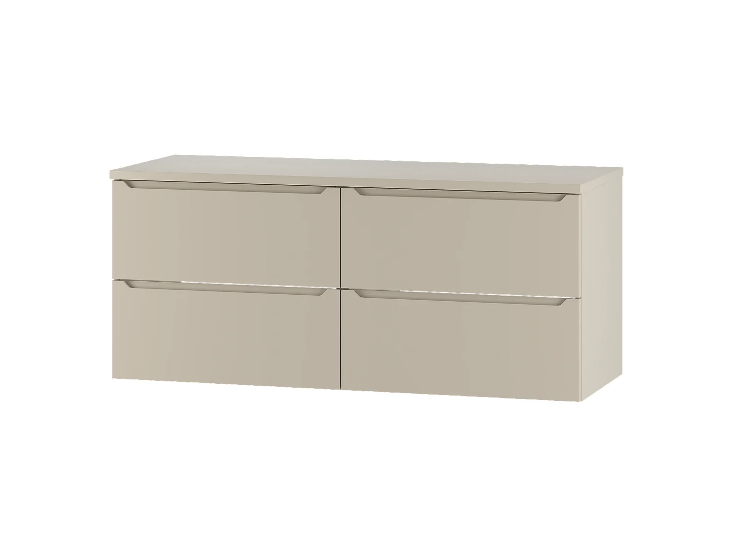 Kasjmier badkamerset 120 cm Kast met blad Etna