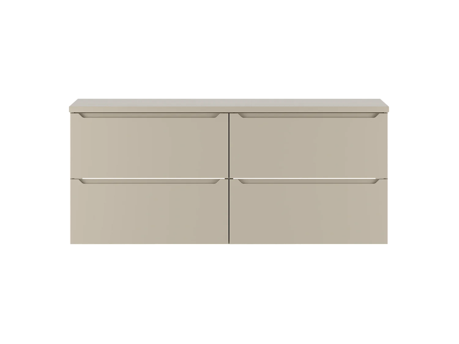 Ensemble de salle de bain en cachemire 120 cm Armoire avec plateau Etna