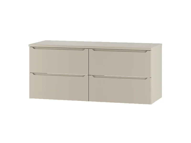 Ensemble de salle de bain en cachemire 120 cm Armoire avec plateau Etna