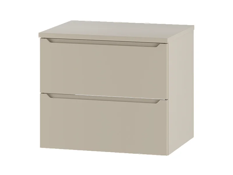 Kaszmirowy Zestaw do Łazienki 60cm Szafka z Blatem Etna