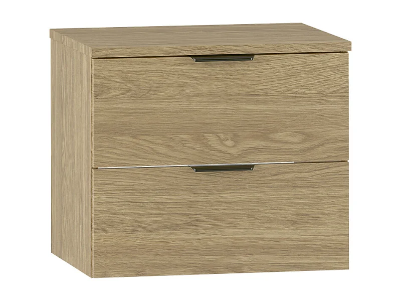 Meuble sous-vasque 60cm plan de toilette Astrid Bois