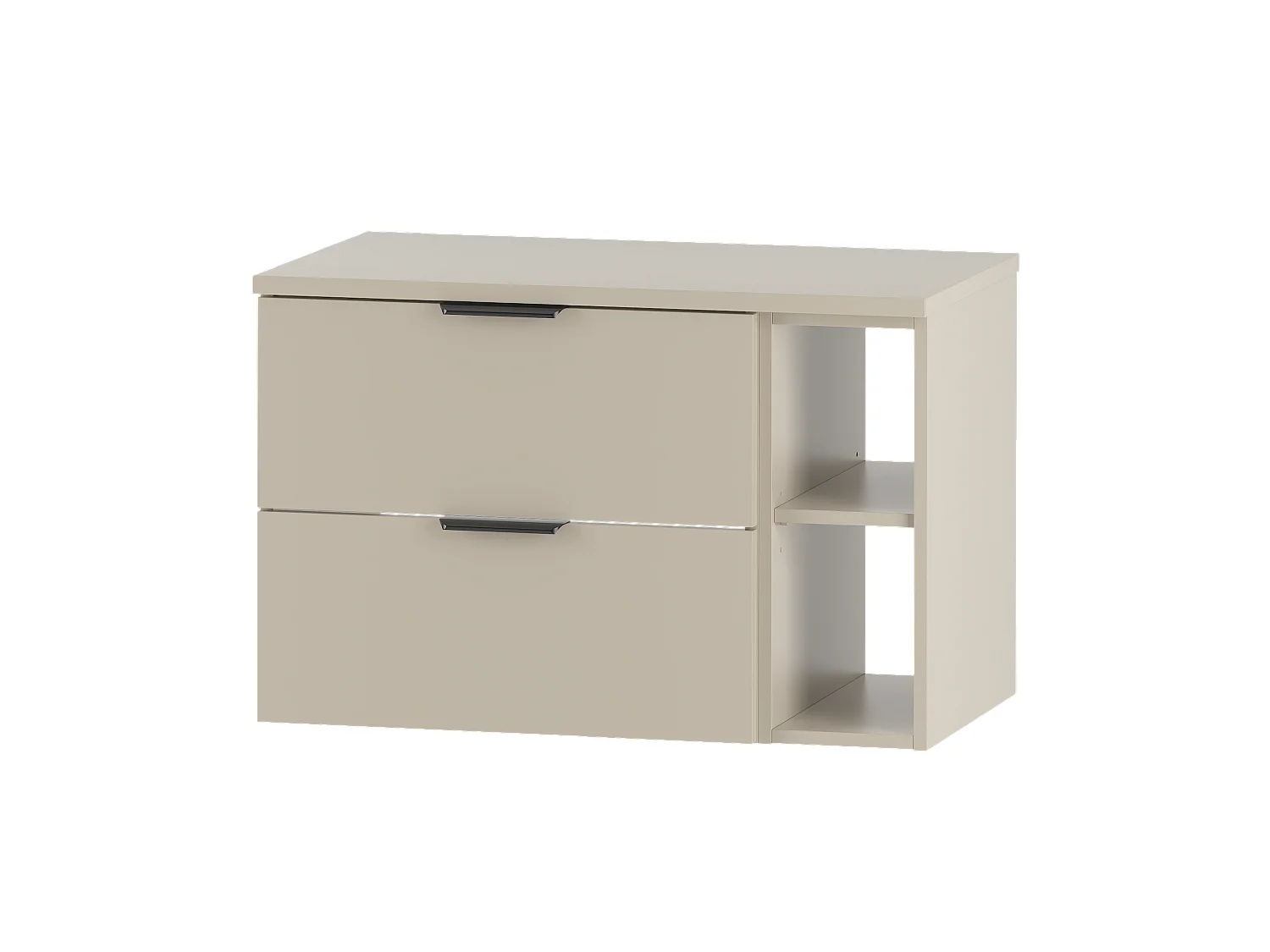 Kasjmier badkamerset 80 cm Kast Rek Werkblad Pile