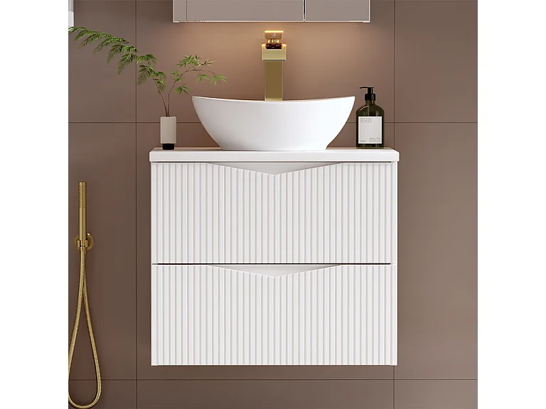 Meuble sous-vasque 60cm Tao Blanc