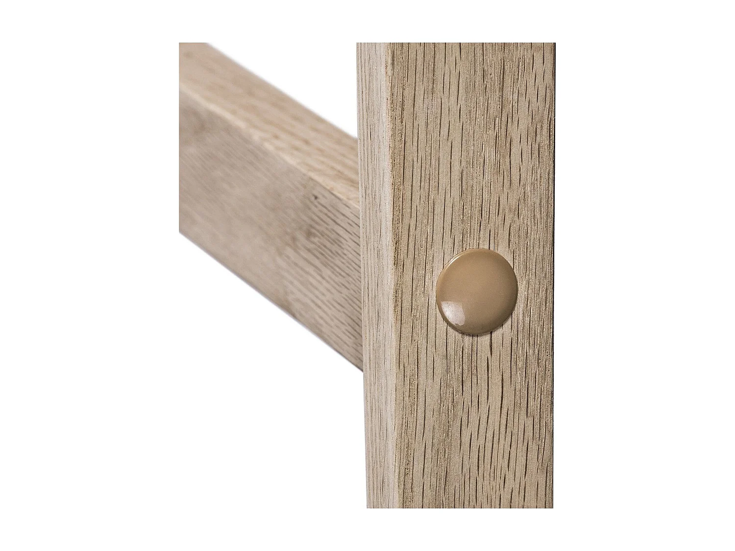 Set van 75cm RIVA eiken barkrukken met kunststof zitting