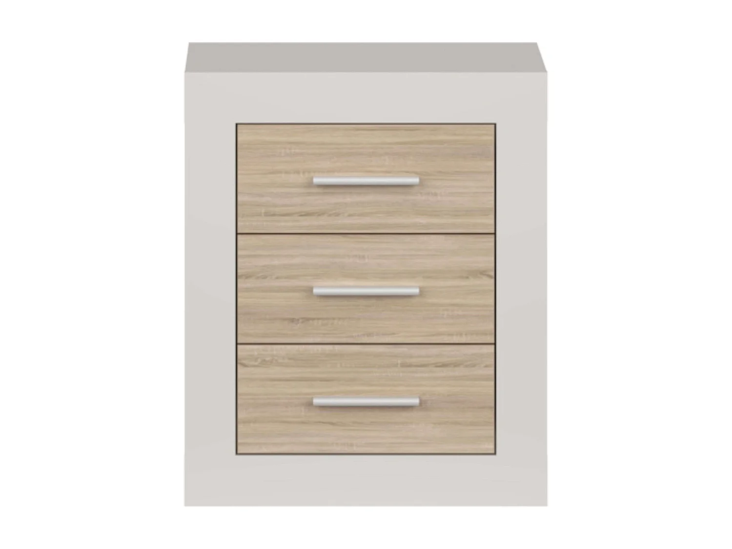 Pack Dormitorio Sara Nórdico Roble Sonoma Kashmir Cabecero 2 Mesitas