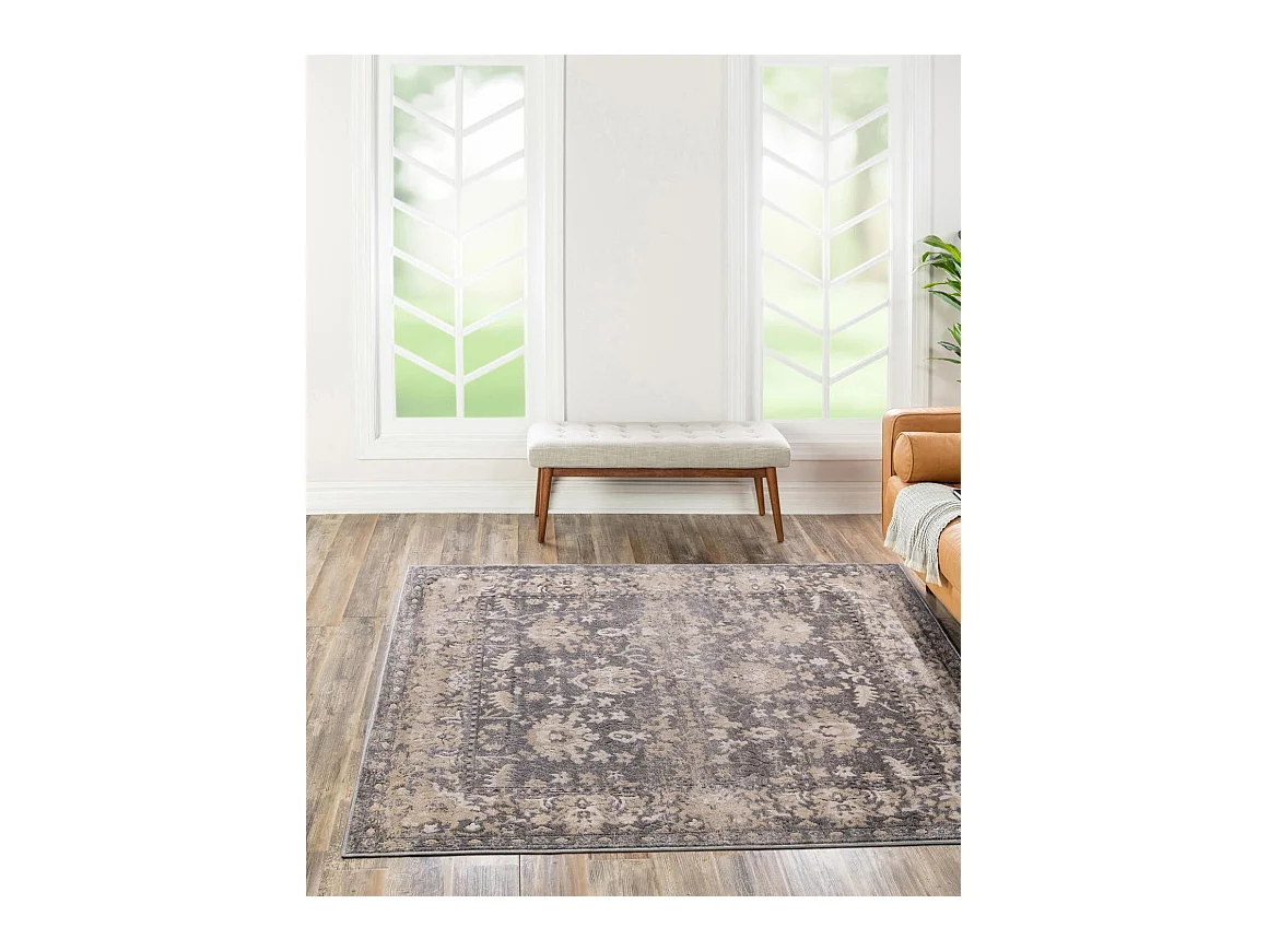 Tapis 125x125 Gris Oregon