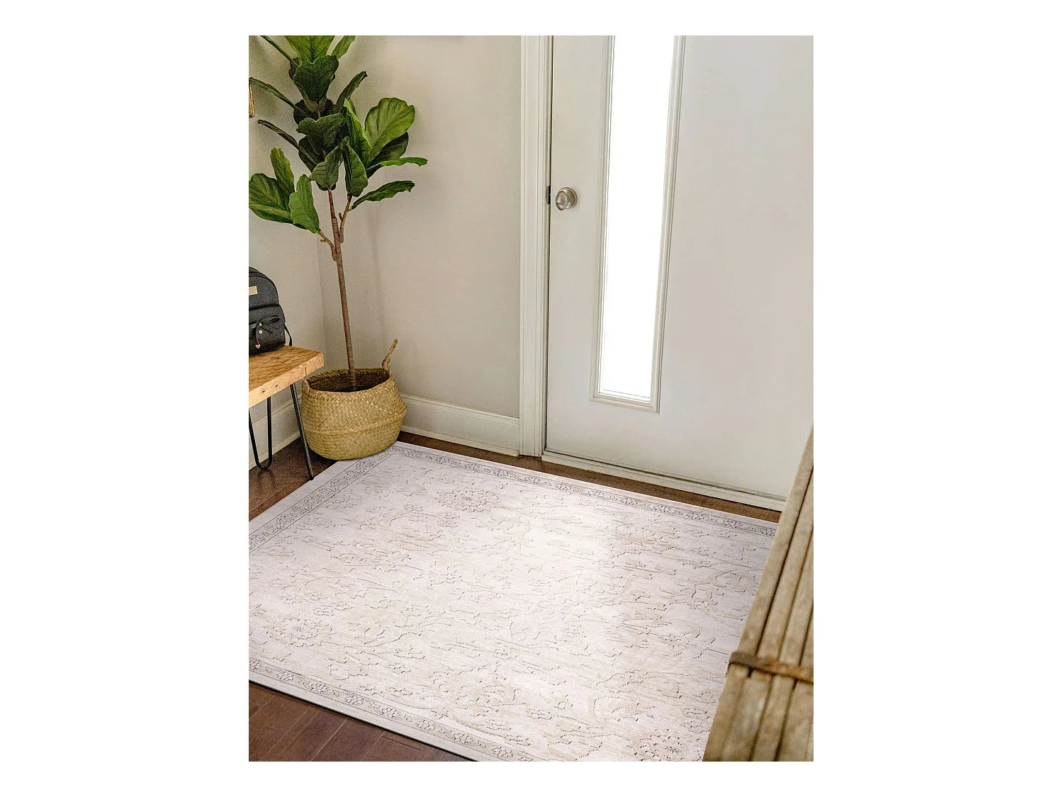 Tapis 185x185 Crème Oregon