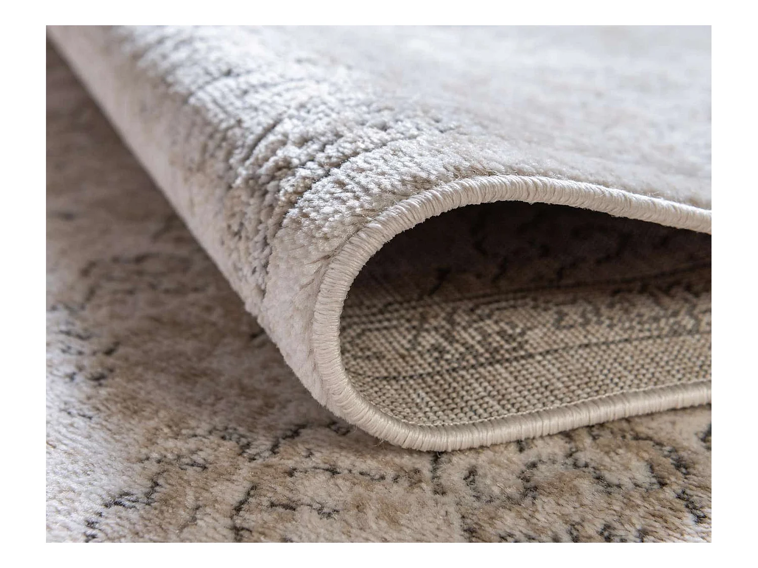 Tapis 185x185 Crème Oregon