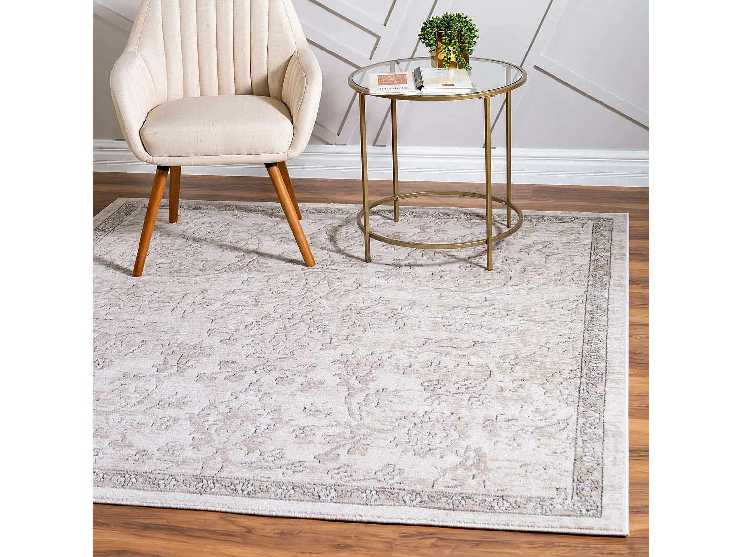 Tapis 185x185 Crème Oregon