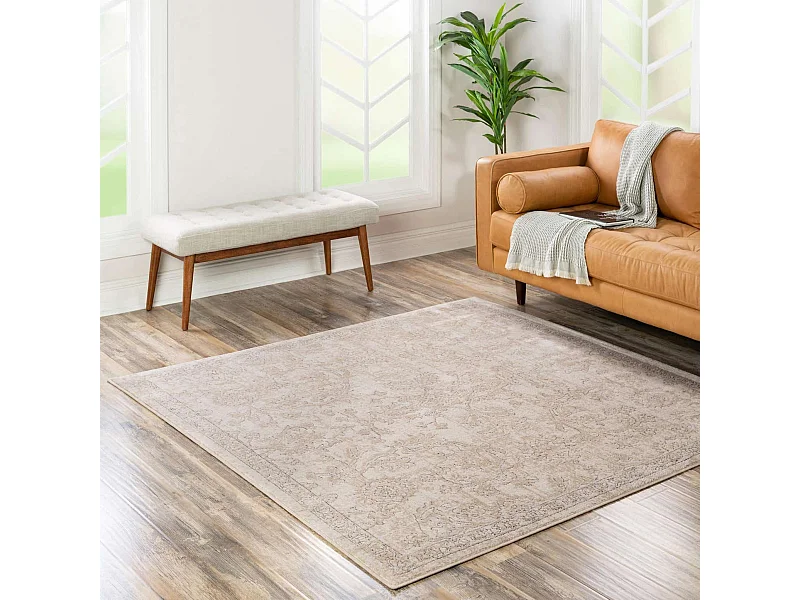 Tapis 185x185 Crème Oregon