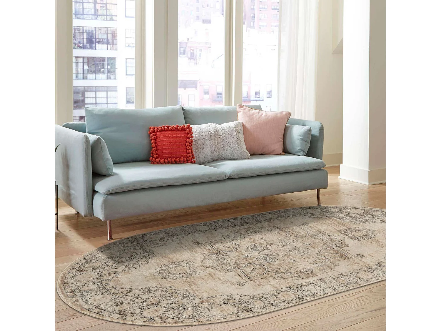 Tappeto 125x185 Crema Oregon