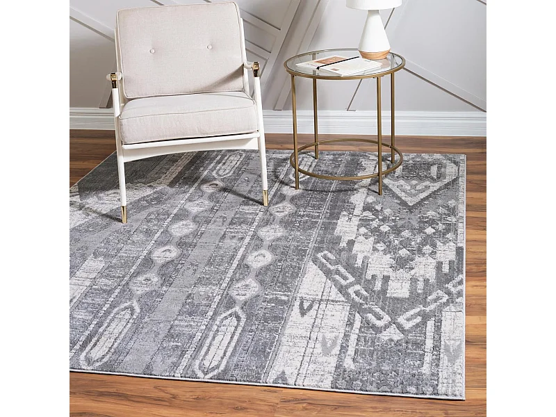 Teppich 240x240 Grau Oregon