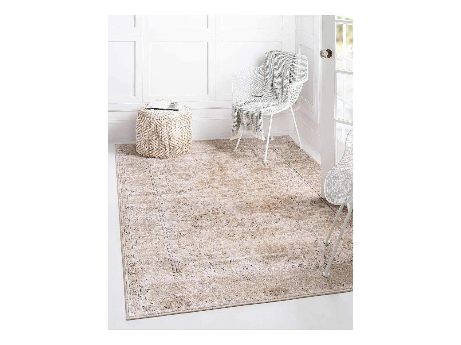 Teppich 125x185 Creme Oregon