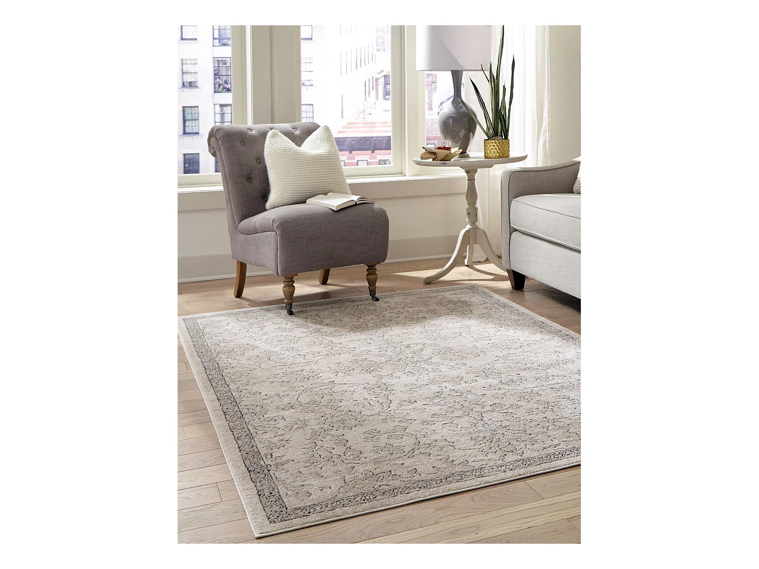 Teppich 125x185 Creme Oregon