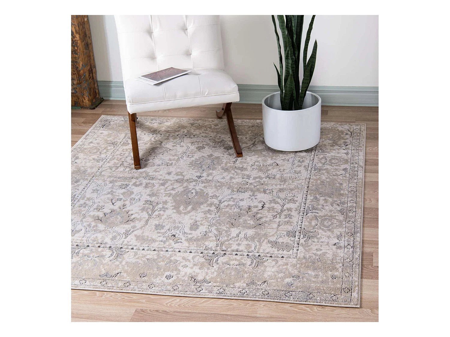 Tapis 160x160 Crème Oregon