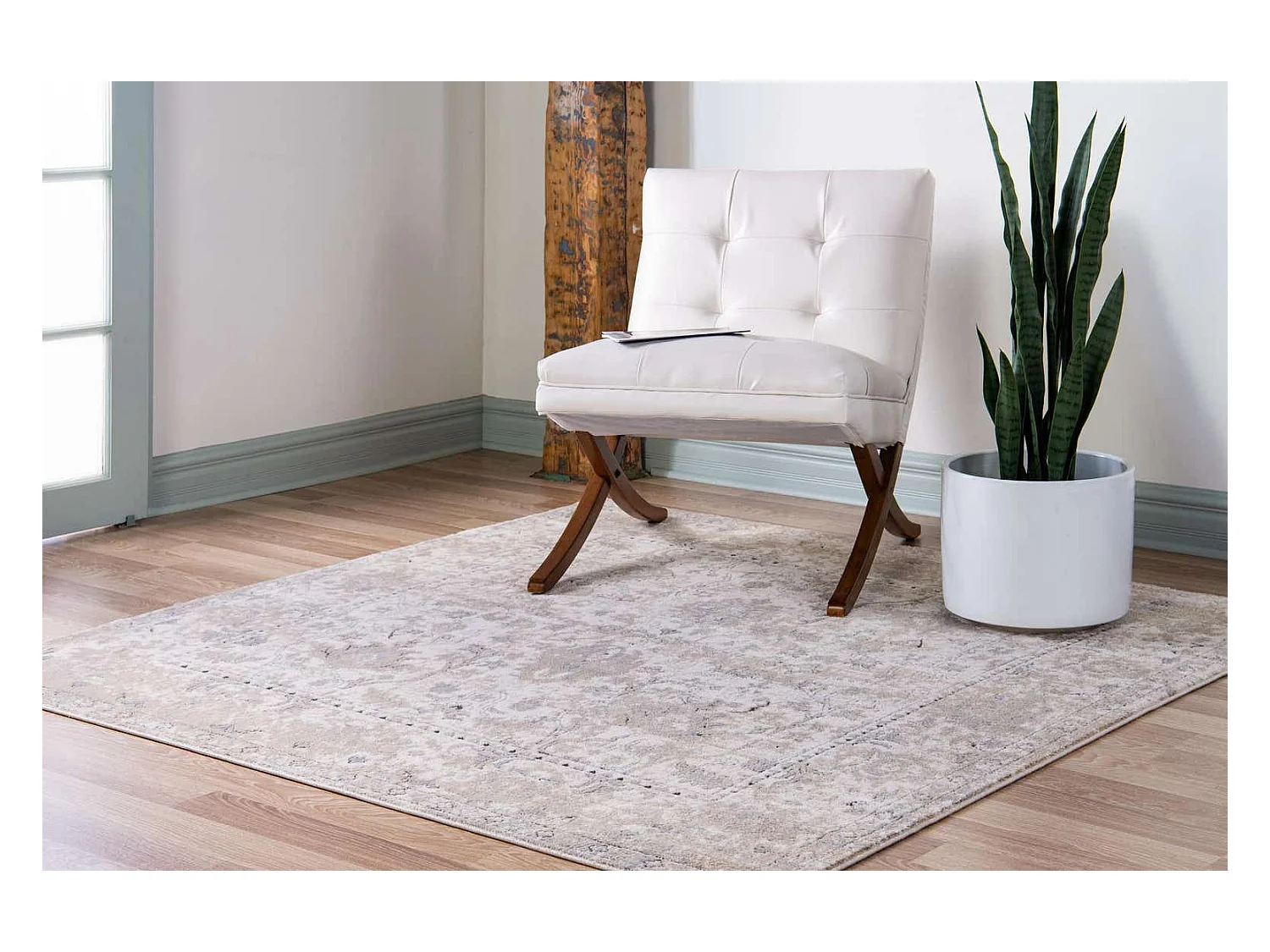 Tapis 160x160 Crème Oregon