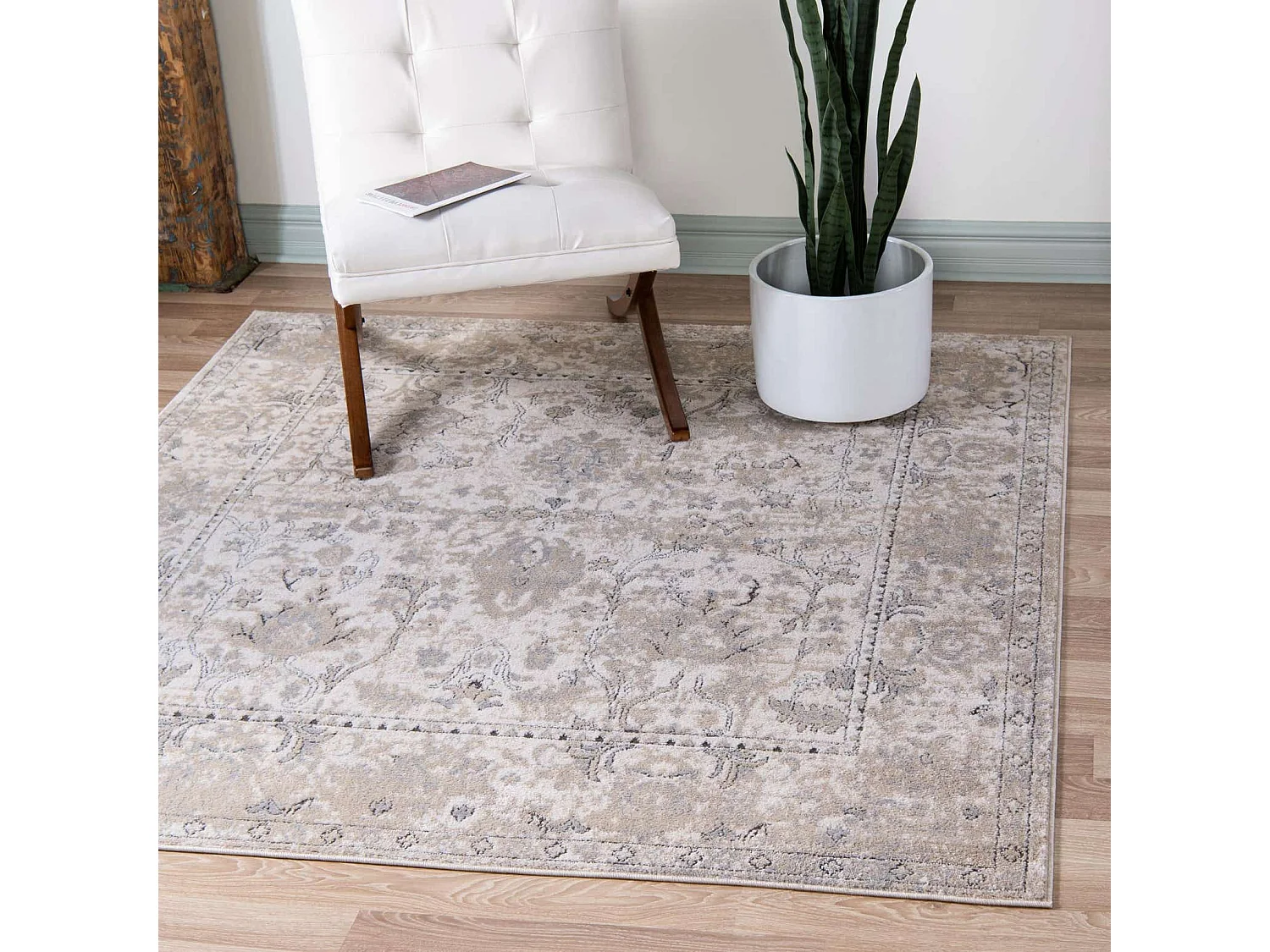 Tapis 160x160 Crème Oregon