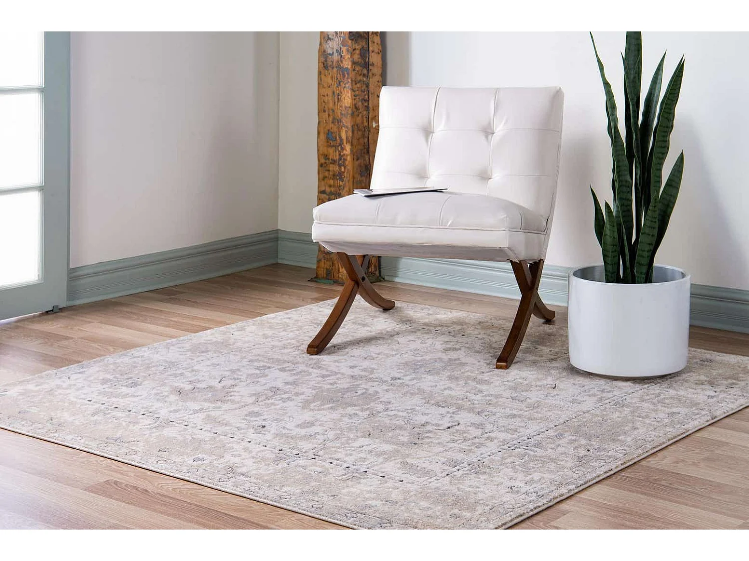 Tapis 160x160 Crème Oregon