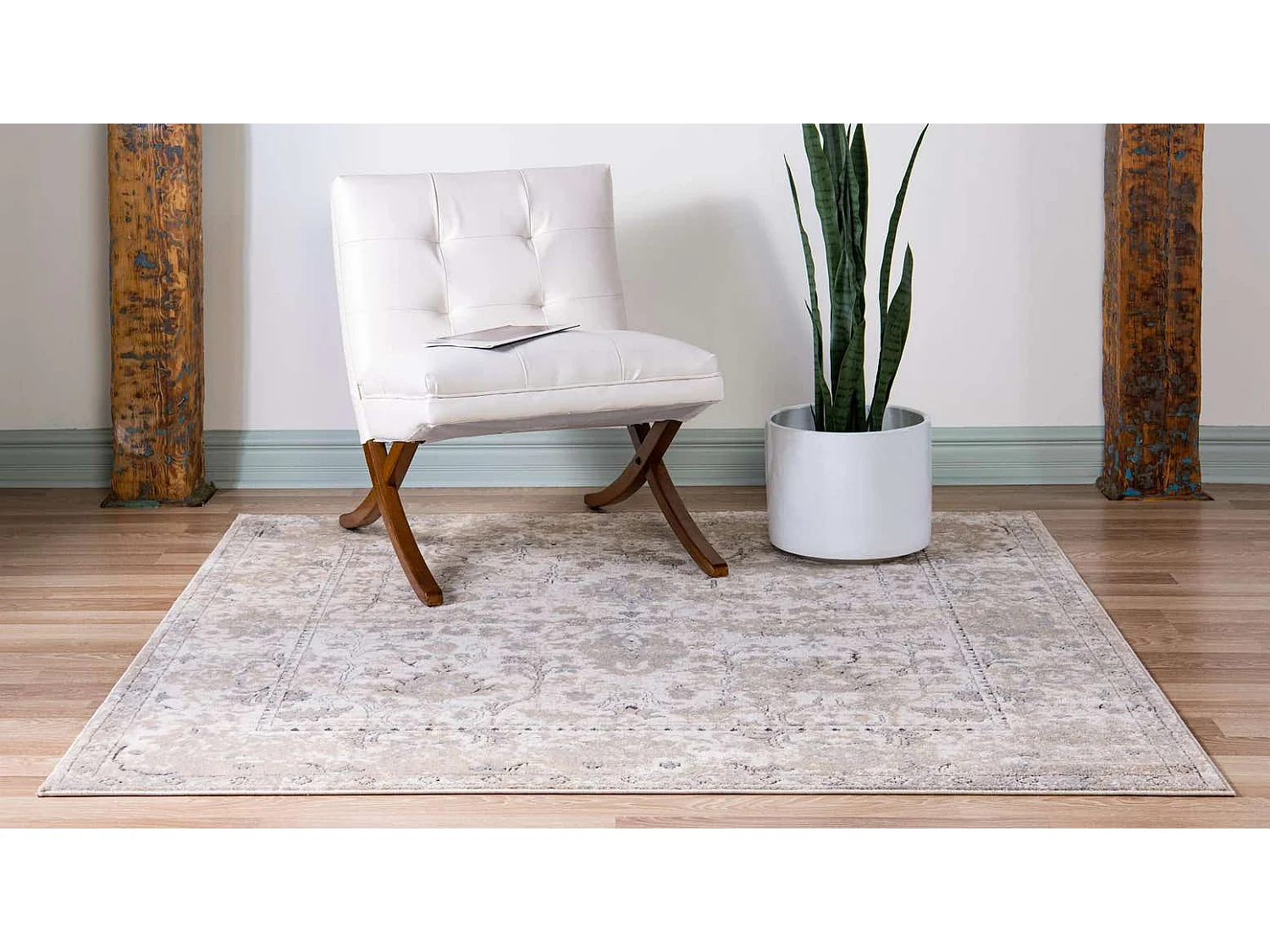 Tapis 160x160 Crème Oregon