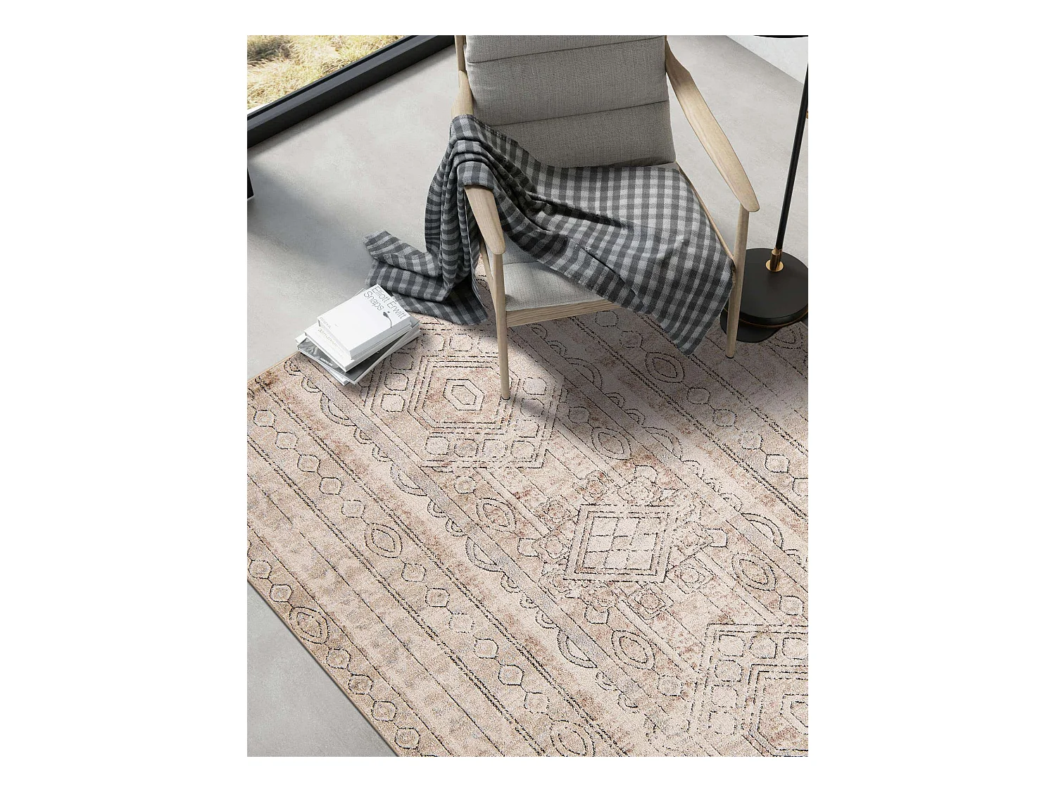 Tapis 125x185 Crème Oregon