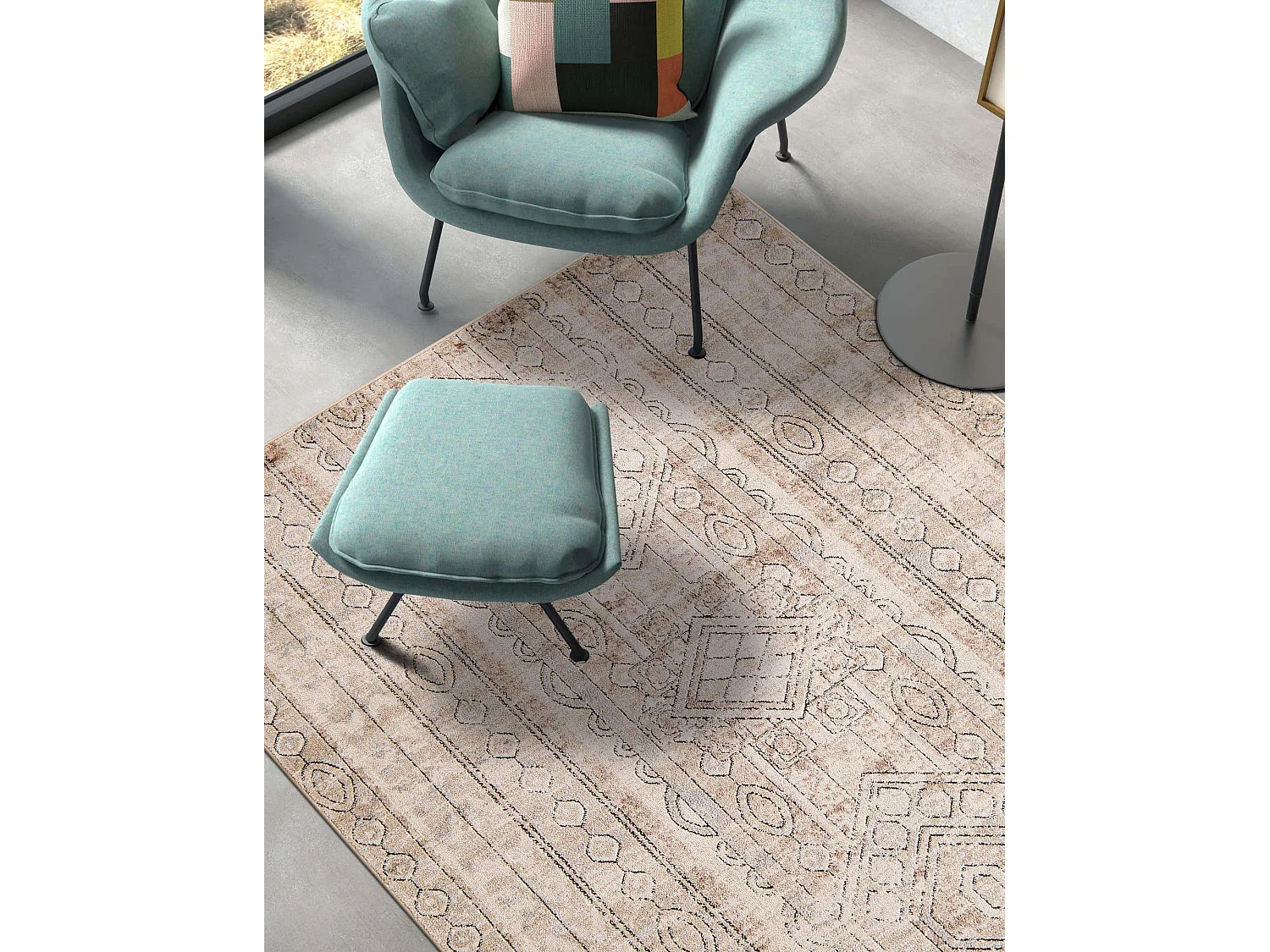 Tapis 125x185 Crème Oregon