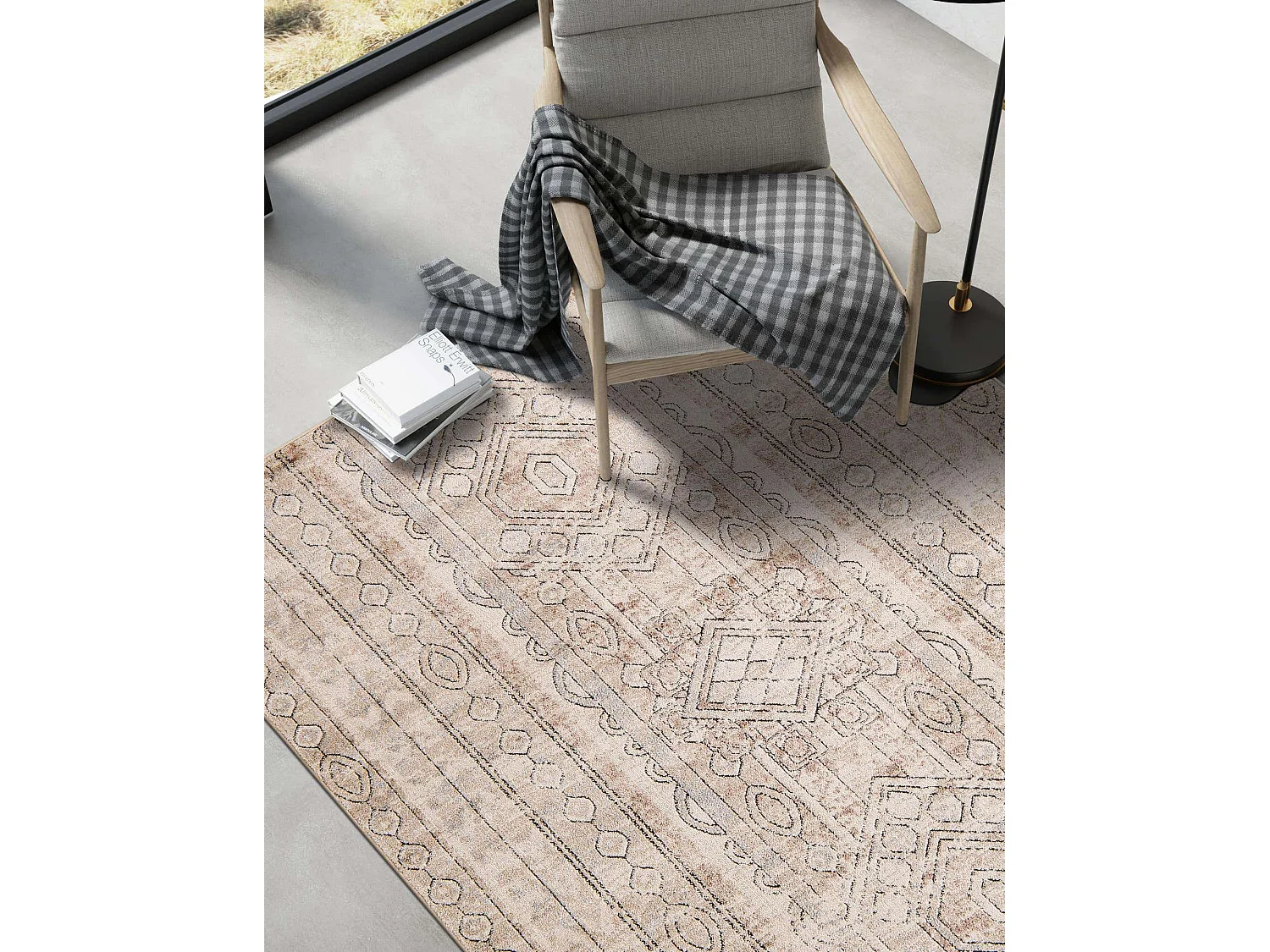 Tapis 125x185 Crème Oregon