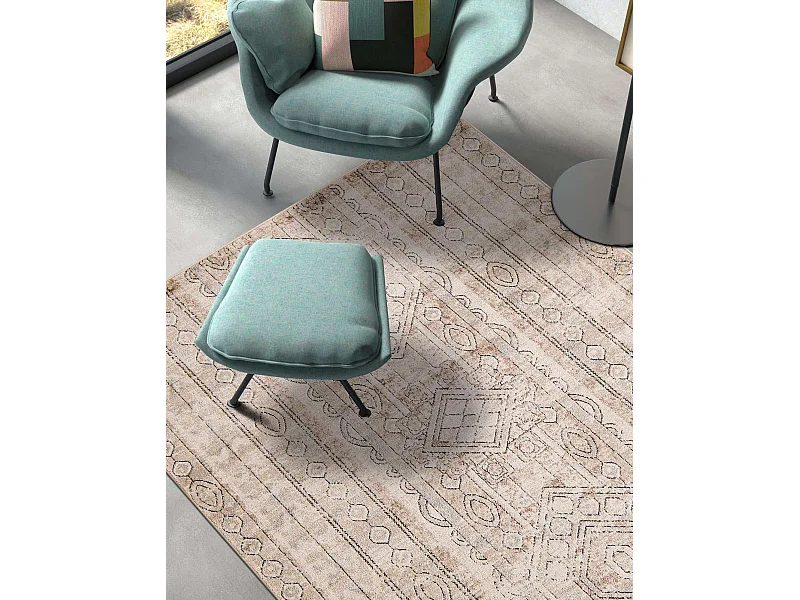 Teppich 125x185 Creme Oregon