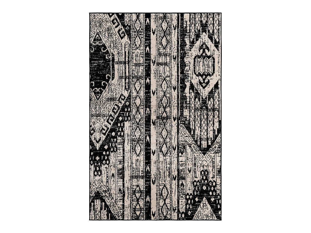 Tapis 160x245 Noir Oregon