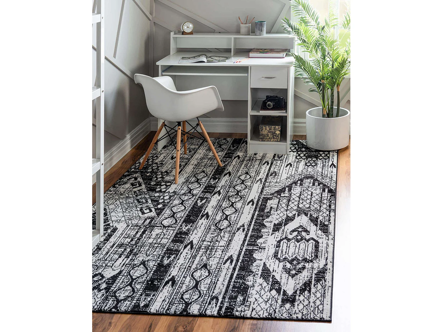 Tapis 160x245 Noir Oregon