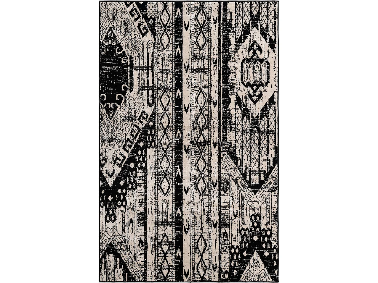 Tapis 160x245 Noir Oregon