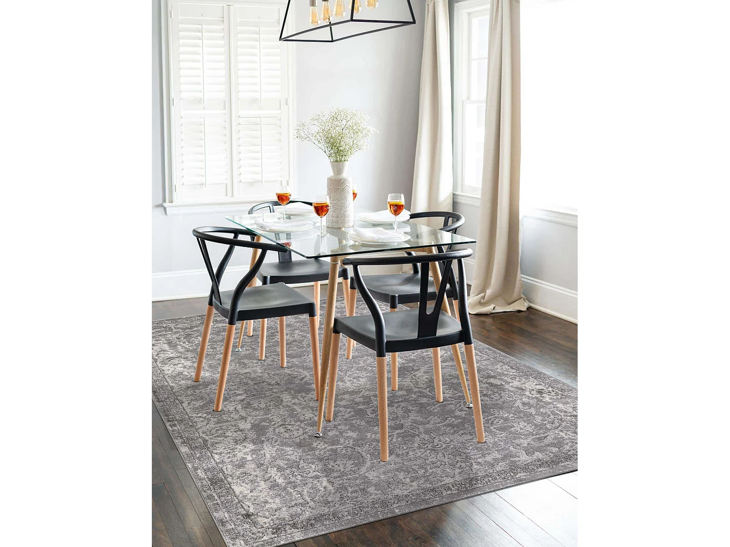 Tapis 160x245 Gris Oregon