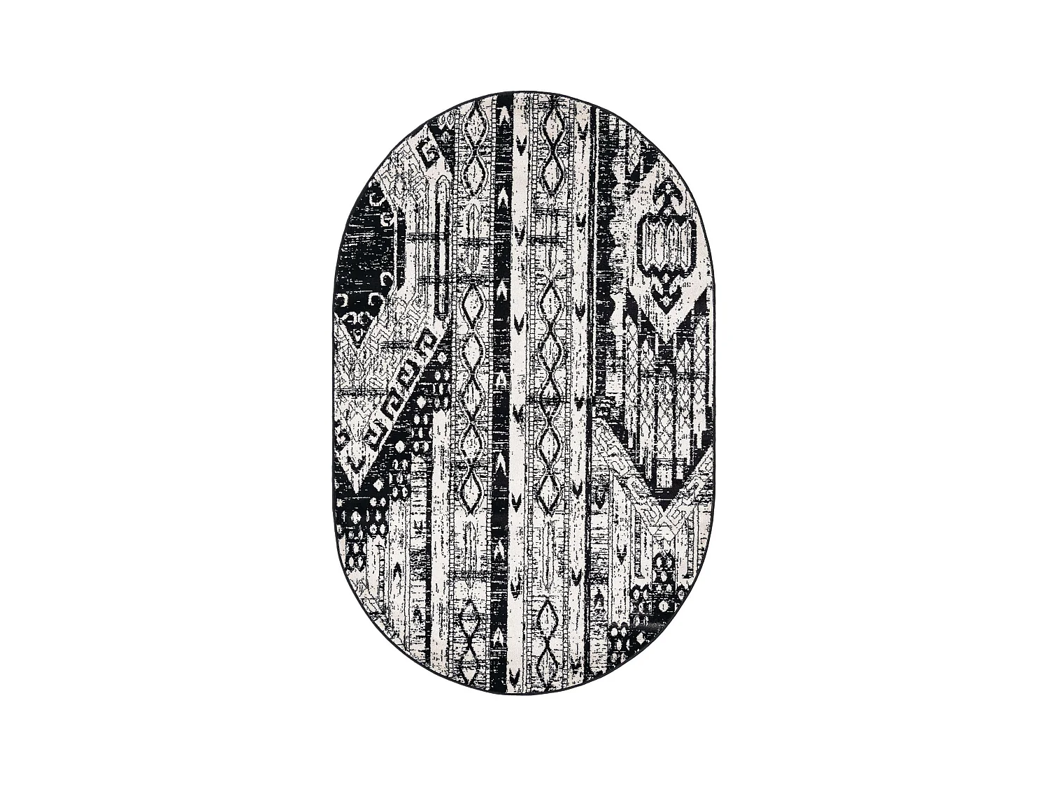 Teppich 160x245 Schwarz Oregon