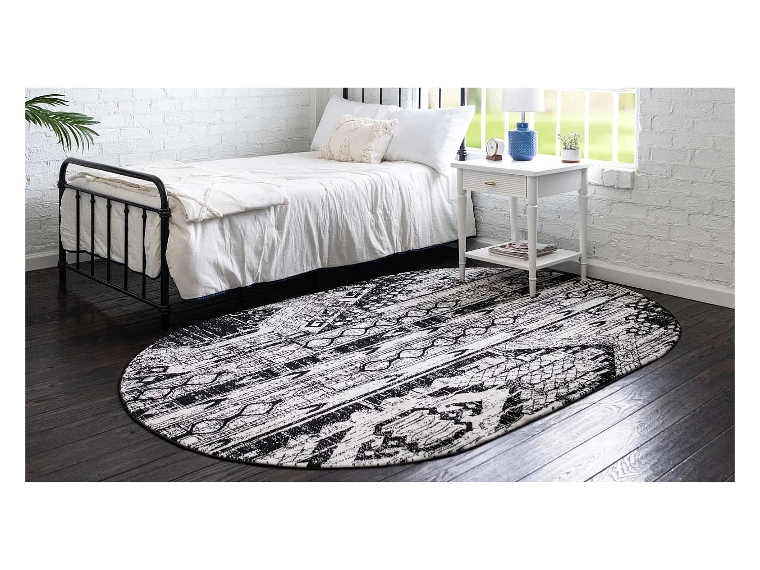 Teppich 160x245 Schwarz Oregon